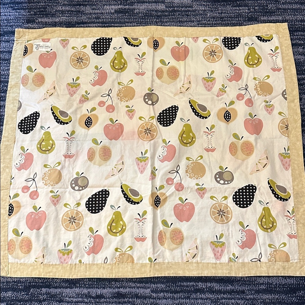 Vintage Project Linus Handmade Colorful Reversible Patchwork Children’s Quilt - Picture 6 of 8